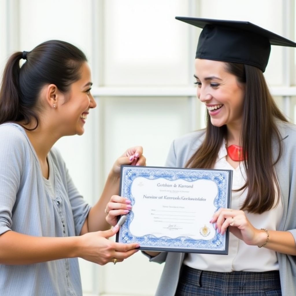 Certificación entrega diplomas FinanciAR graduados curso finanzas personales celebración